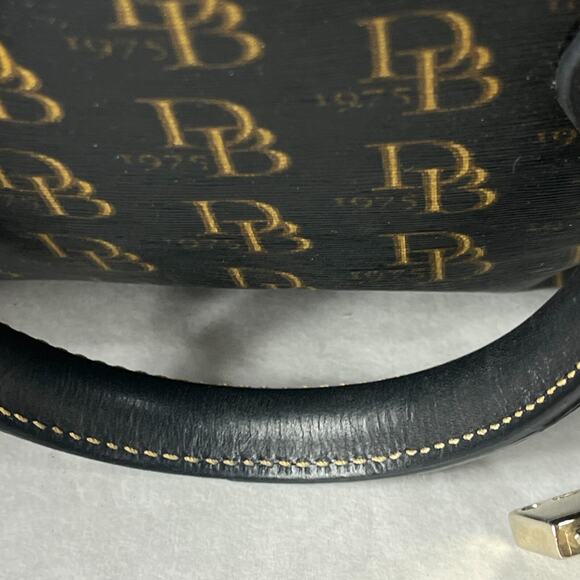 Dooney & Bourke DB Logo Womens Handbag Purse - Picture 6 of 10